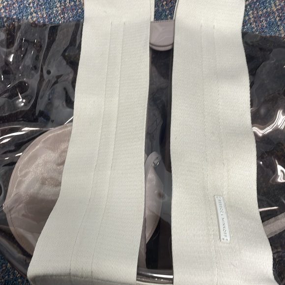 NWT Rebecca Minkoff large tote with attached mini bag inside clear and ivory - Picture 4 of 17